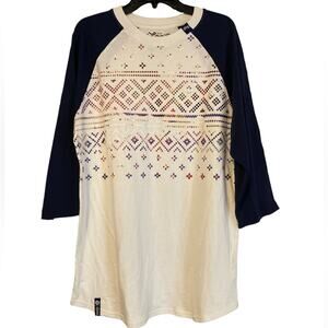 Women’s Lrg Baseball Style Top Size XL